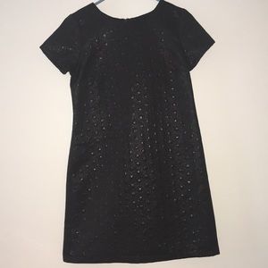 Black dress with beautiful texture!